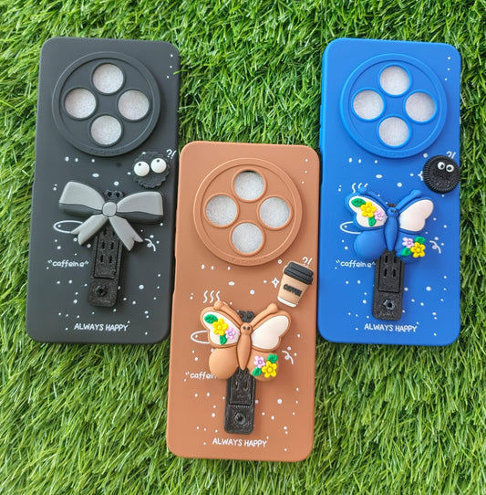 Redmi 14C / POCO C75 Cover - Ladies Fancy Soft Silicon Premium