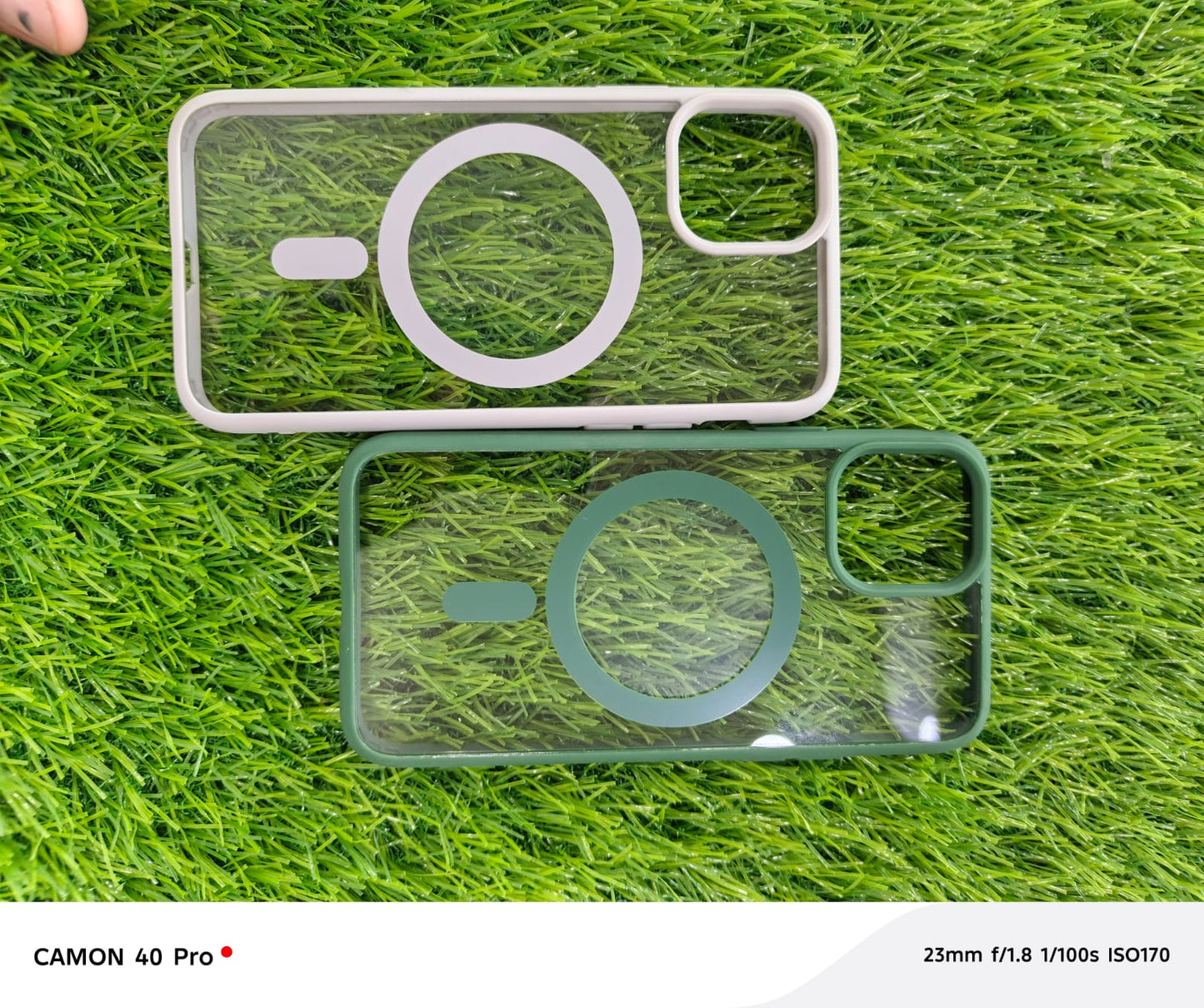 Apple iPhone 11Pro Cover - Transparent Ring edge