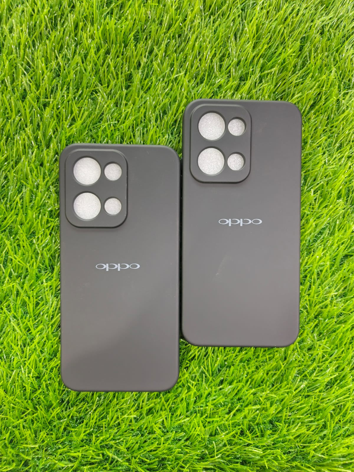 Oppo Reno 13 simple mobile cover soft silicone with round camera cut – slim protective case