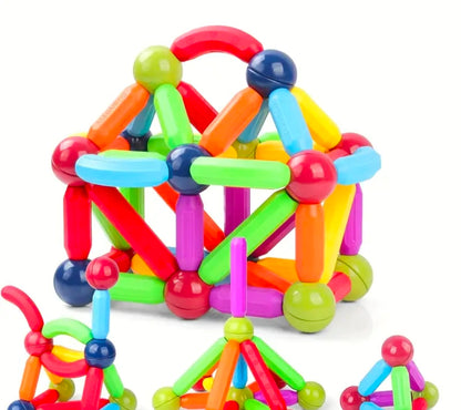 STEM Magnetic Stick Blocks Set – Educational Toy for Kids