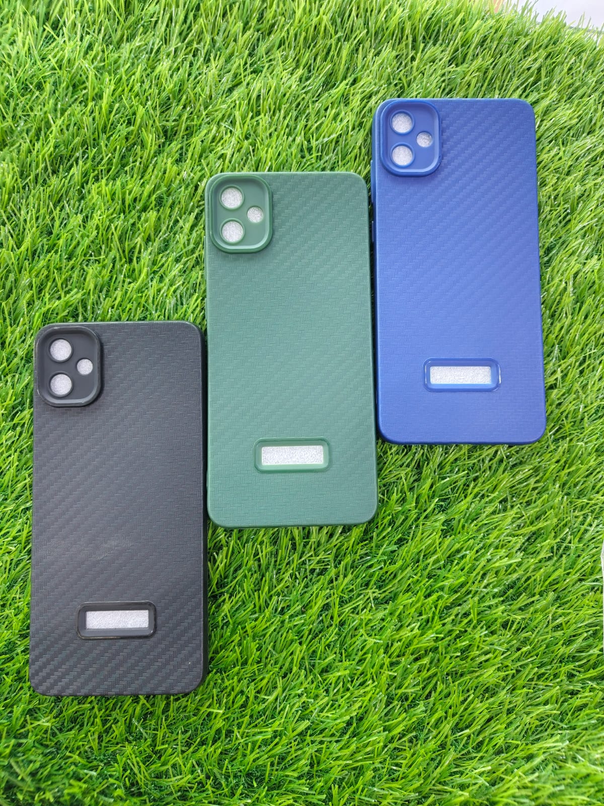 Samsung A05 Mobile Cover - Carbon Fiber Decent Design