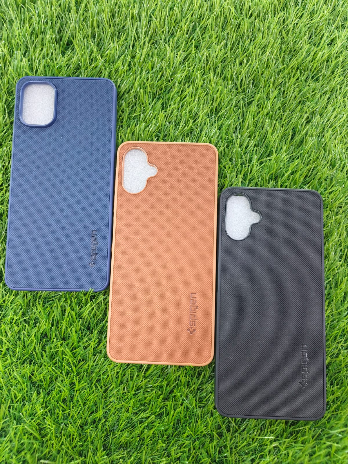 Samsung A06 Mobile Cover – Colored Spigen Back Case